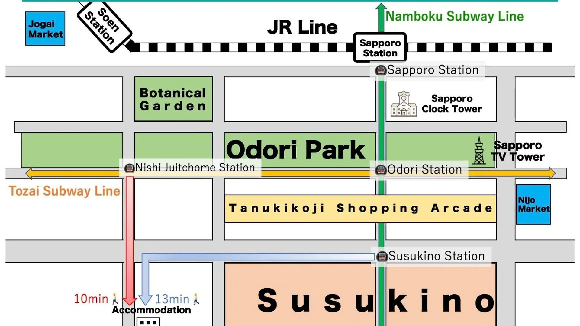 Apartamento Endless Mitsui Minami 5Jo II - Vacation Stay 18398 Sapporo